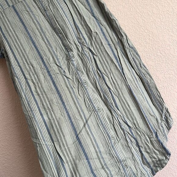 Cloth & Stone Anthropologie Linen Blend Tunic Shirt Dress S - Picture 5 of 5